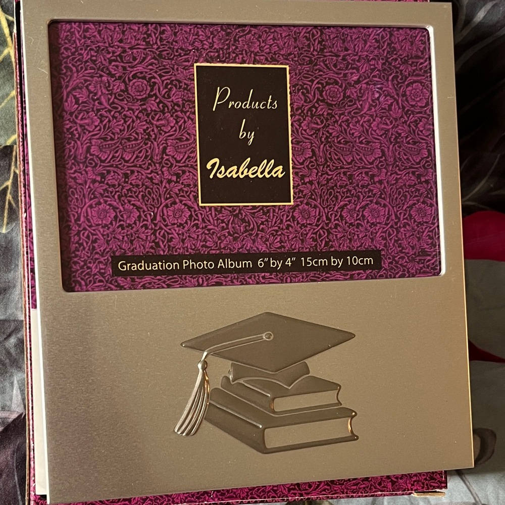Graduation Silver Framed picture book